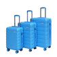 3 Piece Set Suitcase Luggage - SKY BLUE