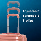 3 Pieces Set Suitcase Luggage - SILVER