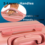 3 Pieces Set Suitcase Luggage - SILVER