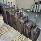 6 Pieces Suitcase Luggage - Brown