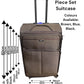 Soft Nylon 6 Piece Set Suitcase